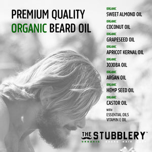 Woods: Beard Oil (2 oz) - Organic Ingredients