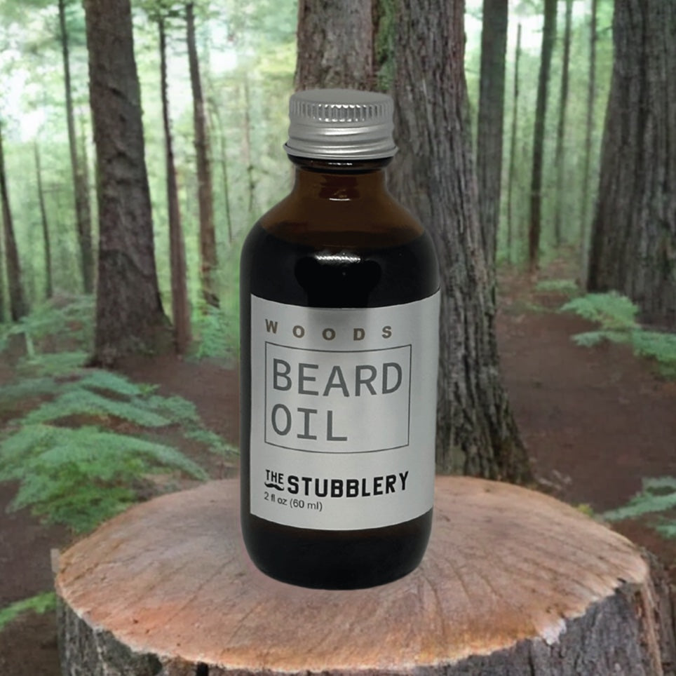 Woods: Beard Oil (2 oz) - Organic Ingredients